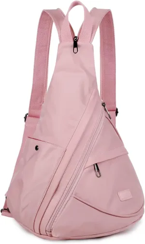 Waterproof Nylon Sling Backpack for Women Convertible Crossbody bag Casual Backpack Purse for Outdoor Travel Hiking XB-10