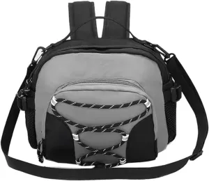 Waterproof Sling Backpack Crossbody Sling Bag for Women Men, Multipurpose Travel Hiking Adjustable Chest Bag Casual Daypack with Anti-theft Pocket