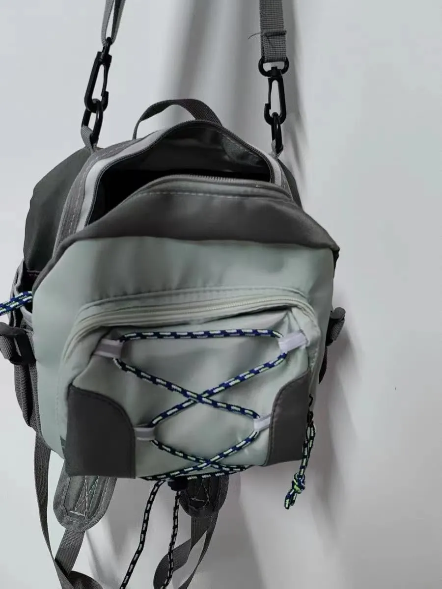 Waterproof Sling Backpack Crossbody Sling Bag for Women Men, Multipurpose Travel Hiking Adjustable Chest Bag Casual Daypack with Anti-theft Pocket