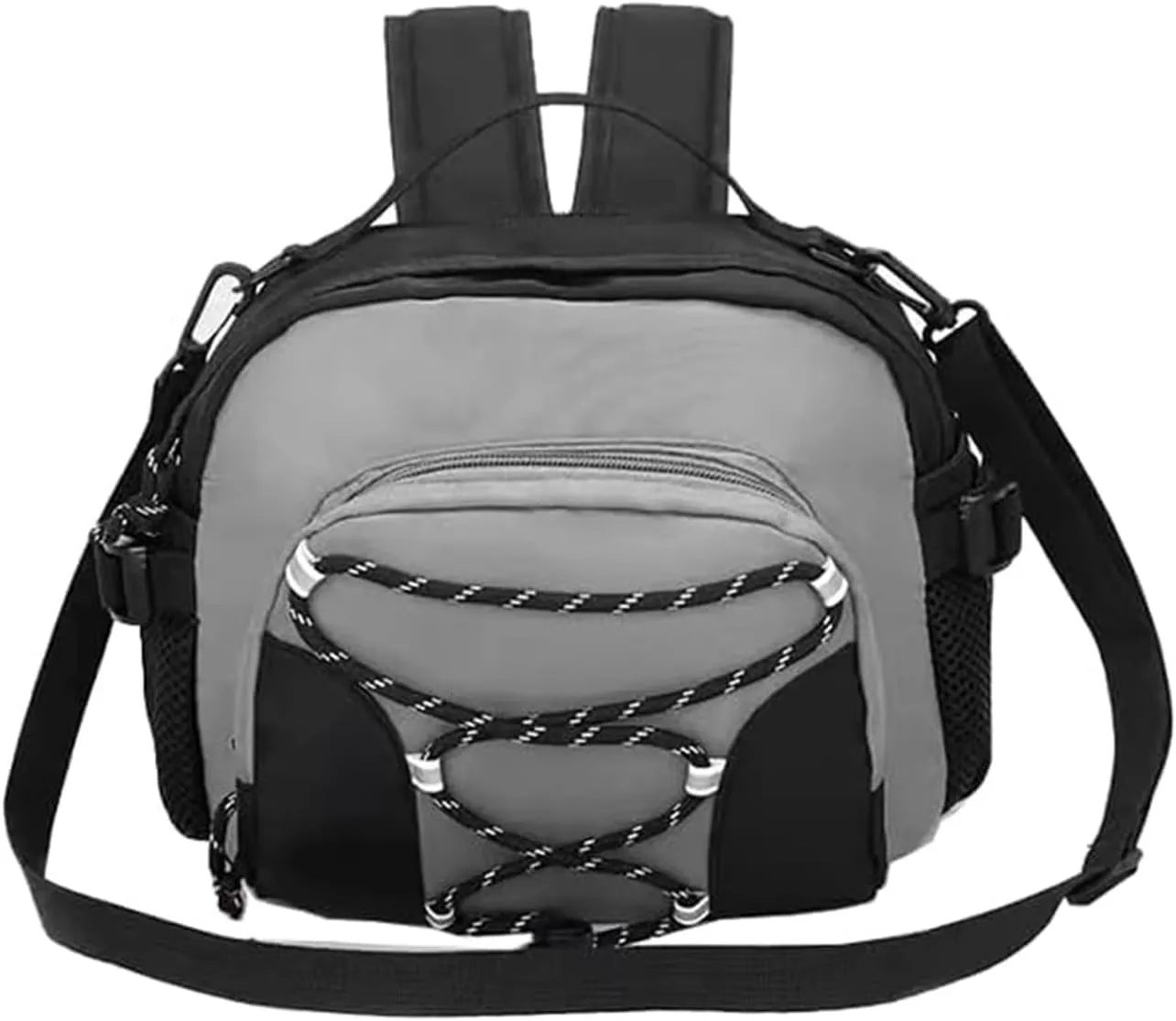 Waterproof Sling Backpack Crossbody Sling Bag for Women Men, Multipurpose Travel Hiking Adjustable Chest Bag Casual Daypack with Anti-theft Pocket