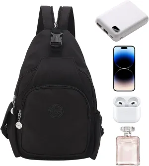 Waterproof Sling Backpack - Waterproof Sling Bag Backpack, Lightweight Chest Bag For Women | Large Capacity Changeable Backpack Multi-pocket Design