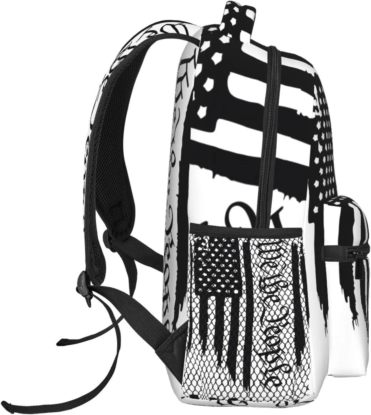 We the People American Flag Casual Backpacks Sport Backpack Travel Rucksack Canvas Daypack Workout Bags with Pockets for Gym Working Hiking