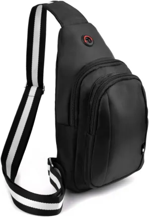 WESTEND Crossbody Nylon Sling Bag Backpack with Adjustable Strap