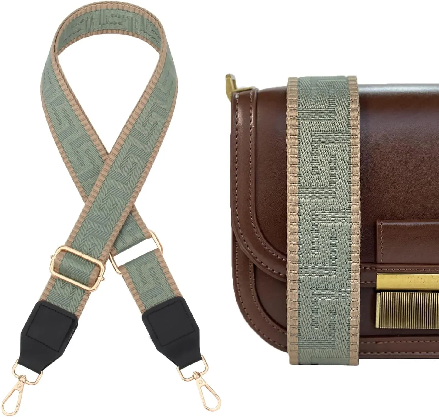Wide Shoulder Strap Adjustable Shoulder Straps Purse Strap Crossbody Canvas Bag Handbag Replacement Shoulder Straps