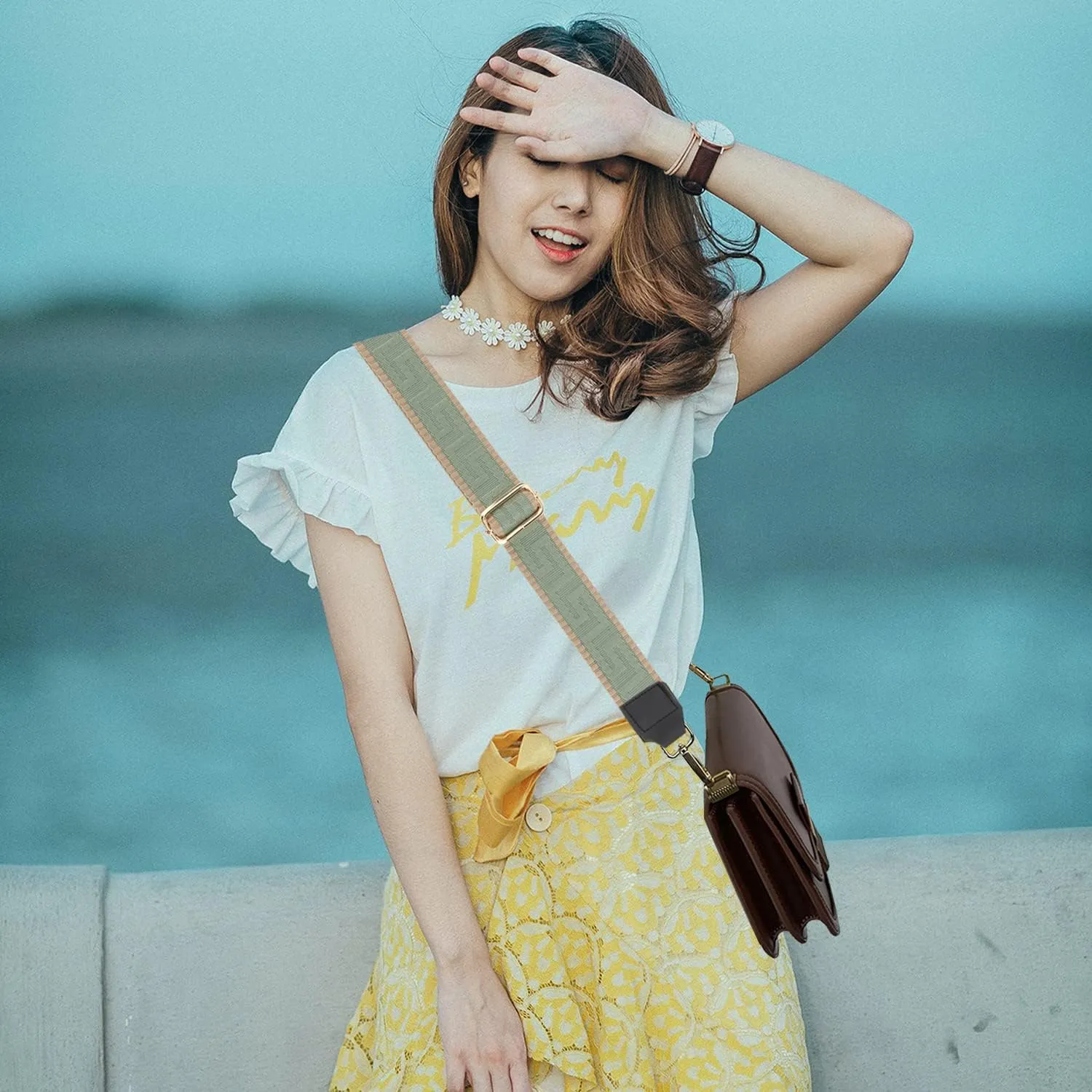 Wide Shoulder Strap Adjustable Shoulder Straps Purse Strap Crossbody Canvas Bag Handbag Replacement Shoulder Straps