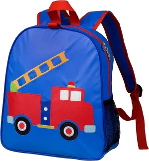 Wildkin Kids Embroidered Backpack for Toddler Boys and Girls, Perfect for Daycare, School