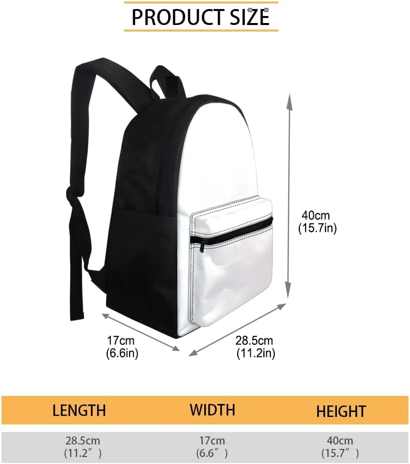 Wolf Head Backpacks for Child Kids Boys Mens Casual School Book Bags Daypacks with Adjustable Shoulder Strap,Native American wolf