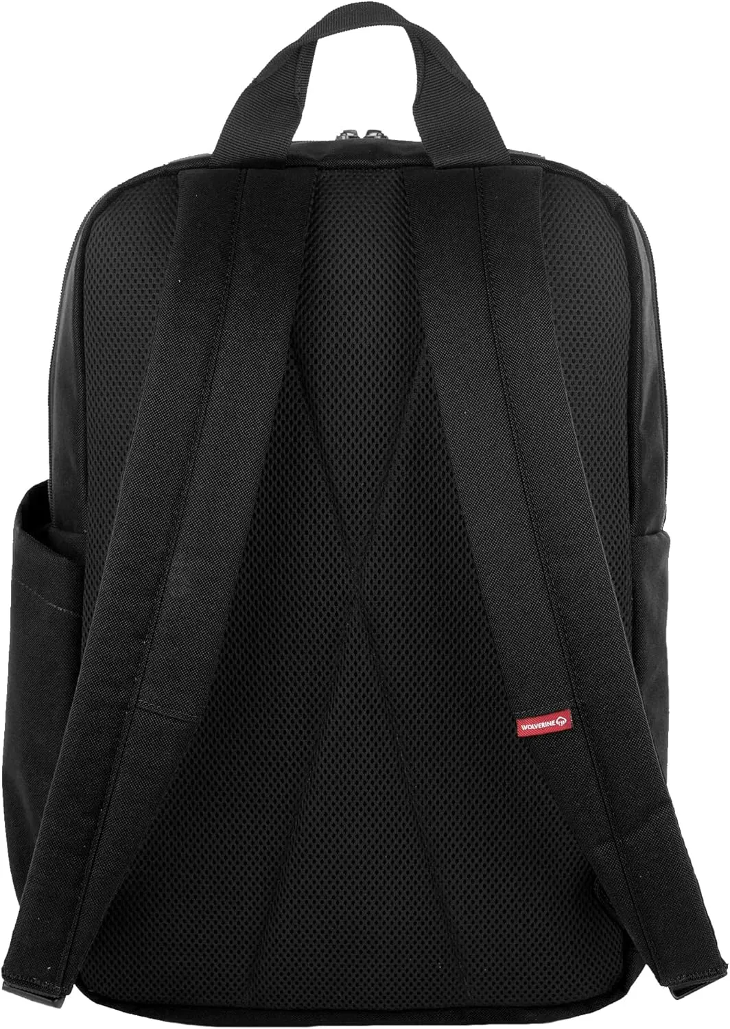 WOLVERINE Lightweight, Water Resistant Rugged Laptop Backpack for Travel or Work, Classic-Black, 24L