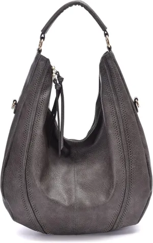 Women Hobo Bags Oversized Leather Handbags PU Crossbody Shoulder Totes Winter Stylish Purses