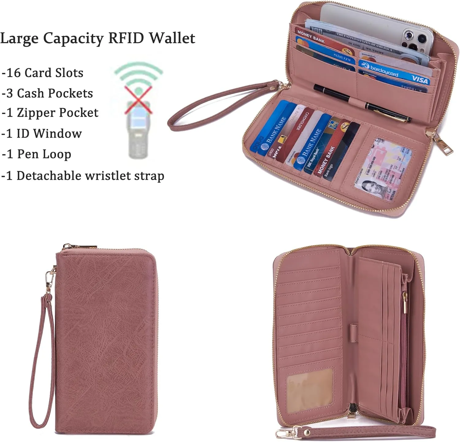 Women Large Crossbody Bags Ladies Satchel Shoulder Handbags Purse and Wallet Set for Women Totes Hobo Purses