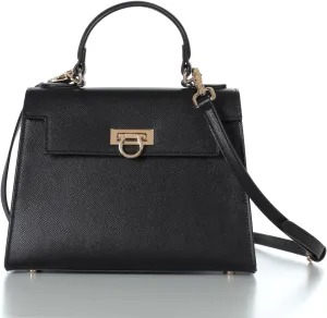 Women’s Top-Handle Handbags – Luxury Crossbody Purse Shoulder Bag for Women – Leather Handbag, Detachable Strap