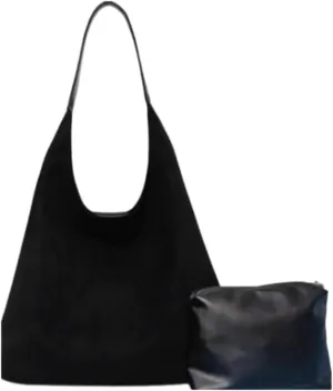 Women's Tote Bag for Work & Travel - Large Capacity Office Handbag with Suede Slouchy Design, Versatile Shoulder Bag