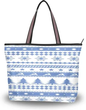 Womens Tote Handbags Black White Cat Tote Bag with Zipper Ladies Tote Shoulder bag