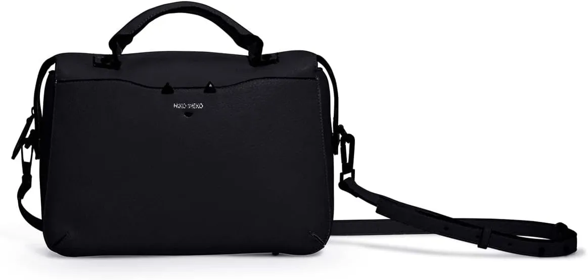 Women's Uptown Satchel Kitty Face Eyes Snout Hardware