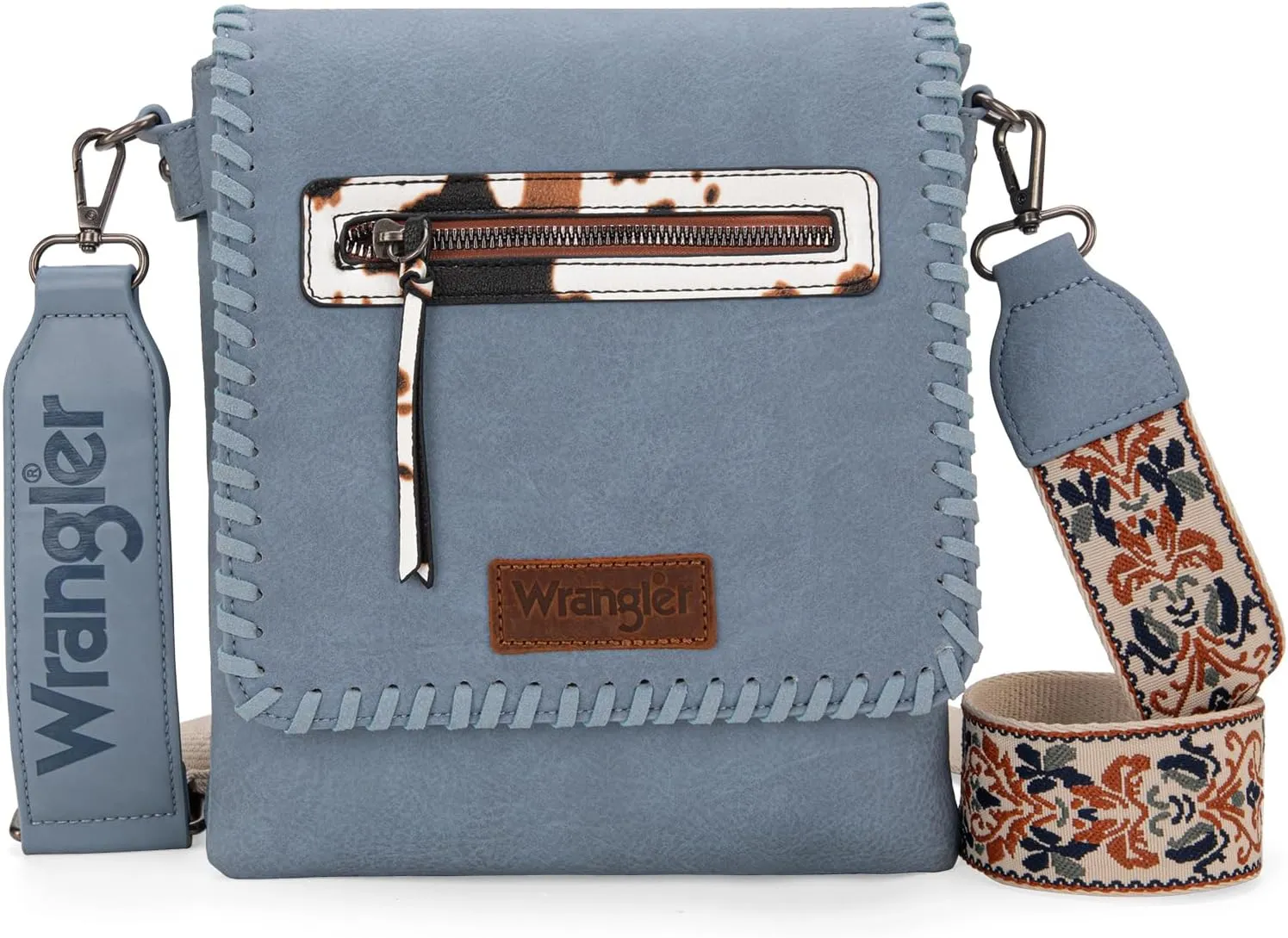 Wrangler Crossbody Bags for Women Vintage Hand Woven Shoulder Purse