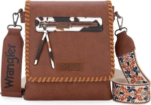 Wrangler Crossbody Bags for Women Vintage Hand Woven Shoulder Purse