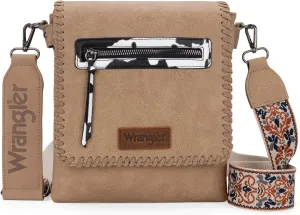Wrangler Crossbody Bags for Women Vintage Hand Woven Shoulder Purse