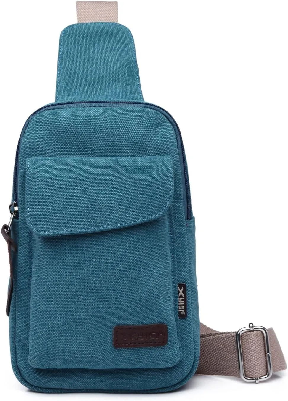 Wxnow Canvas Sling Bag Crossbody Backpack for Women & Men Chest Bag