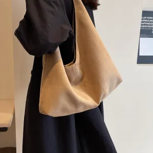 YFGBCX Slouchy Suede Hobo Handbag for Women - Work & Office Tote